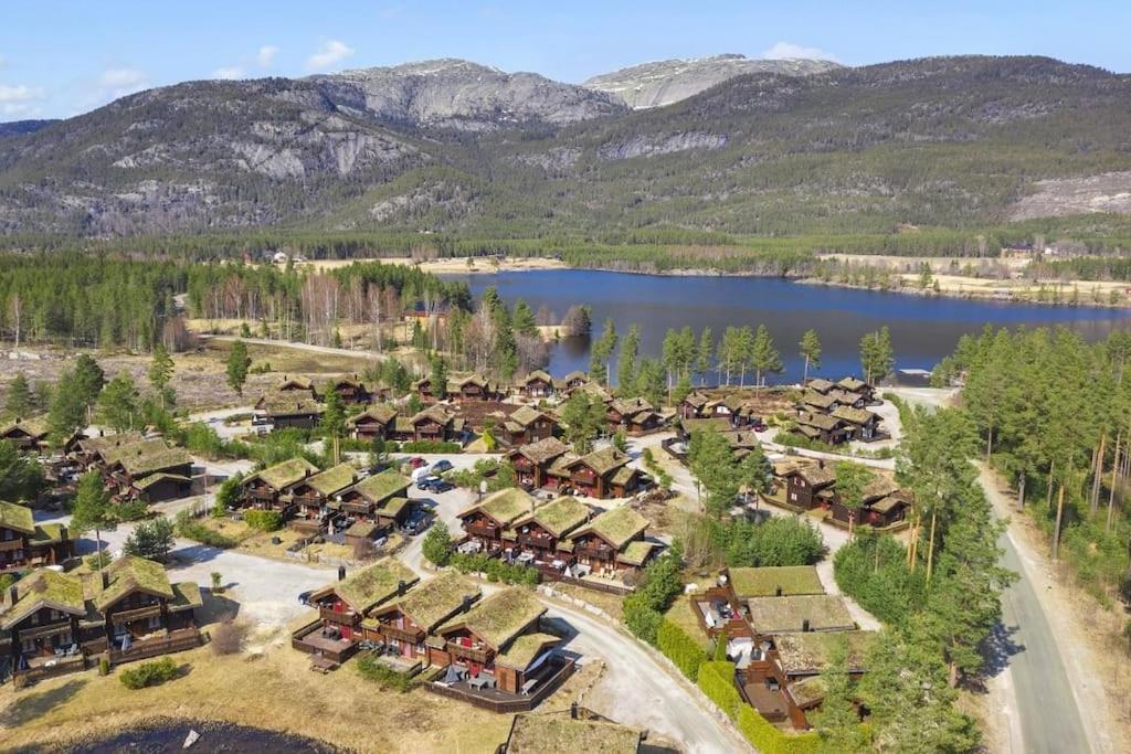 Tradisjonell Laftet Hytte Vrådal Dış mekan fotoğraf